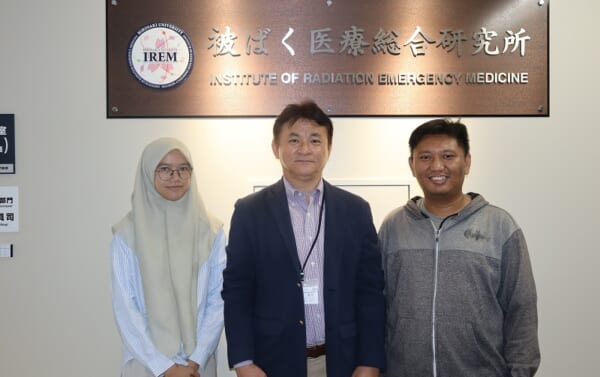 Dr. Eka Djatnika Nugraha of Badan Riset dan Inovasi Nasional (BRIN), Indonesia, visited our institute.