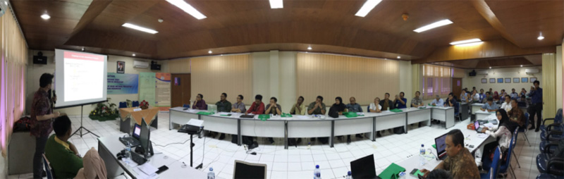 インドネシア原子力庁でのワークショップに出席（放射線物理学部門）